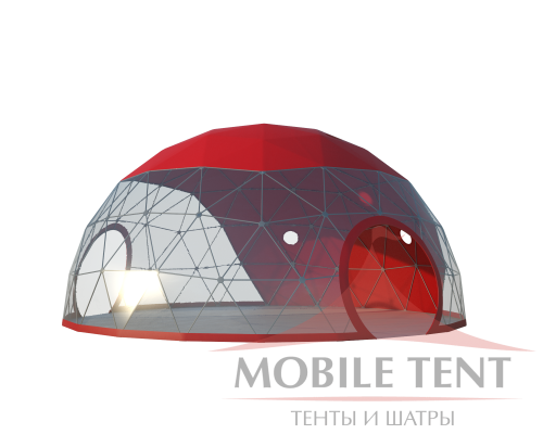 Купольный шатер диаметр 10 м Схема 1
