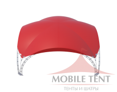 Арочный шатёр 10х10 — 100 м²(V) Схема