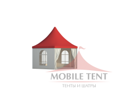 Шестигранный шатёр Стандарт (Диаметр 6 м) Схема 2
